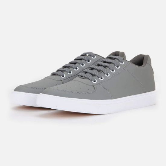 Picture of Mens Grey Casual Sneakers