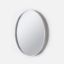 Picture of Deep Frame Round Mirror White