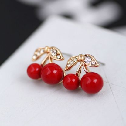Picture of Alloy Cherry Earing For Women