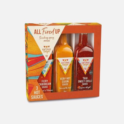 Picture of All Fried Up Hot Sauce Set