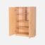 Picture of School Classroom Triple Divided Strorage Cupboard