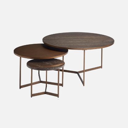 Picture of Modern Onyx Cagney Bunching Tables