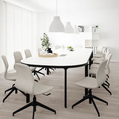 Picture of Bush Business Furniture 96W*42D Boat Shape Conference Table