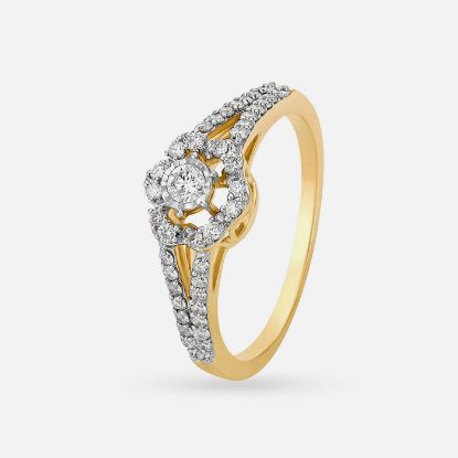 Picture of Yellow Gold And Diamond Ring